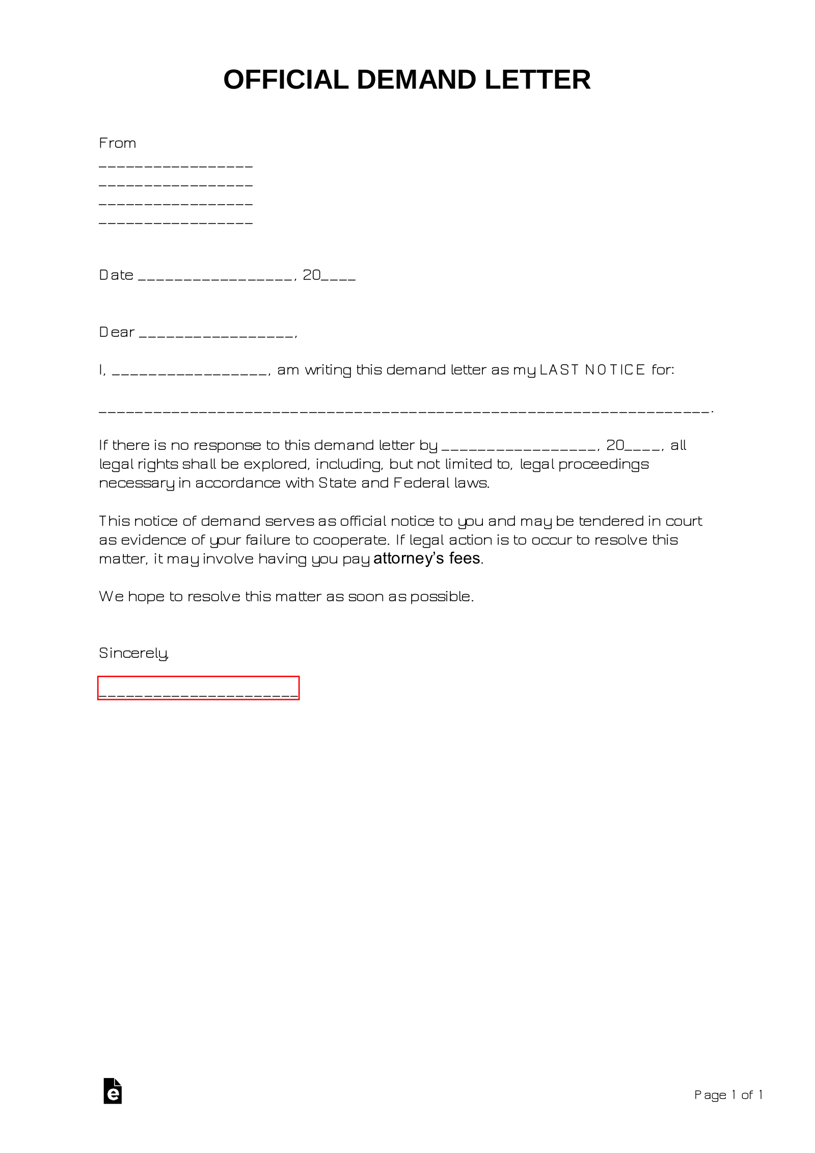 demand-of-payment-letter-template