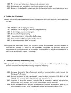 employee-technology-use-agreement-template