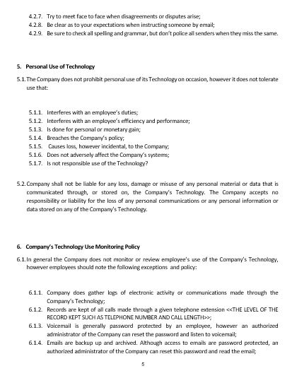 employee-technology-use-agreement-template