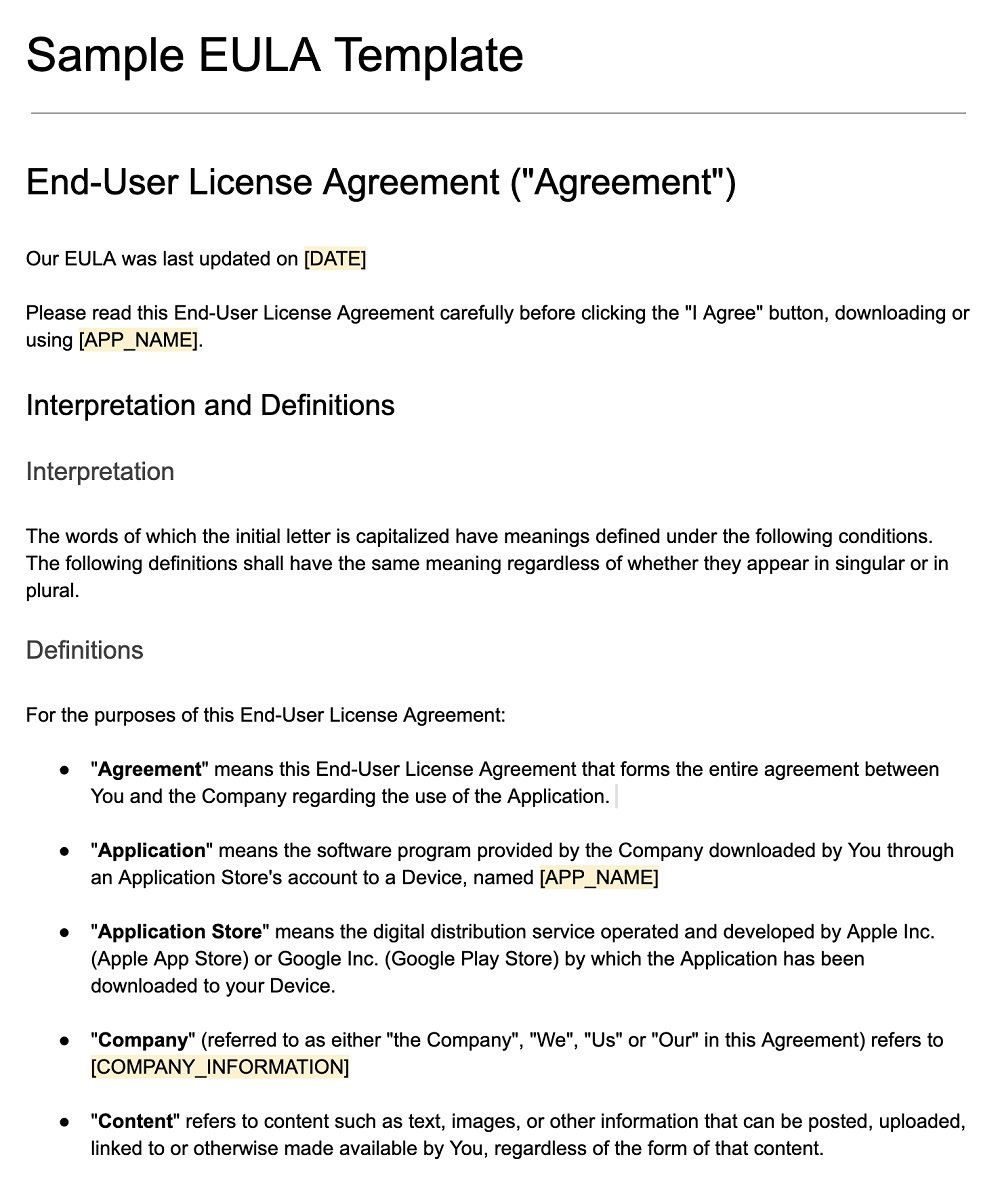 end-user-license-agreement-template