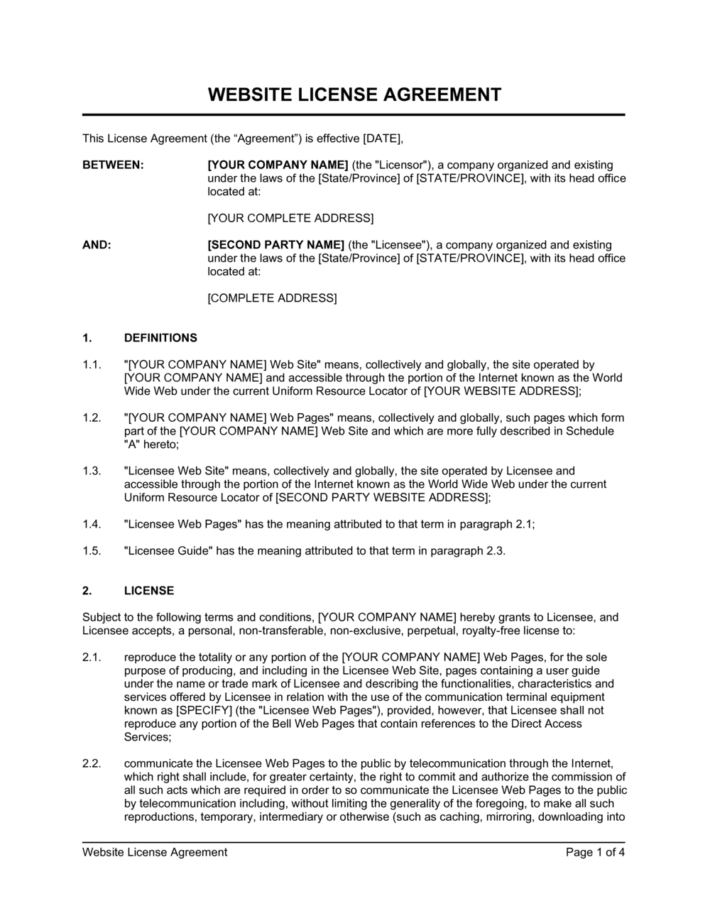 enterprise-license-agreement-template