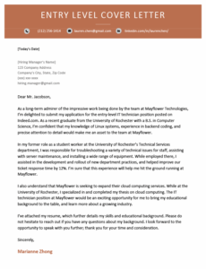 entry-level-job-cover-letter-template