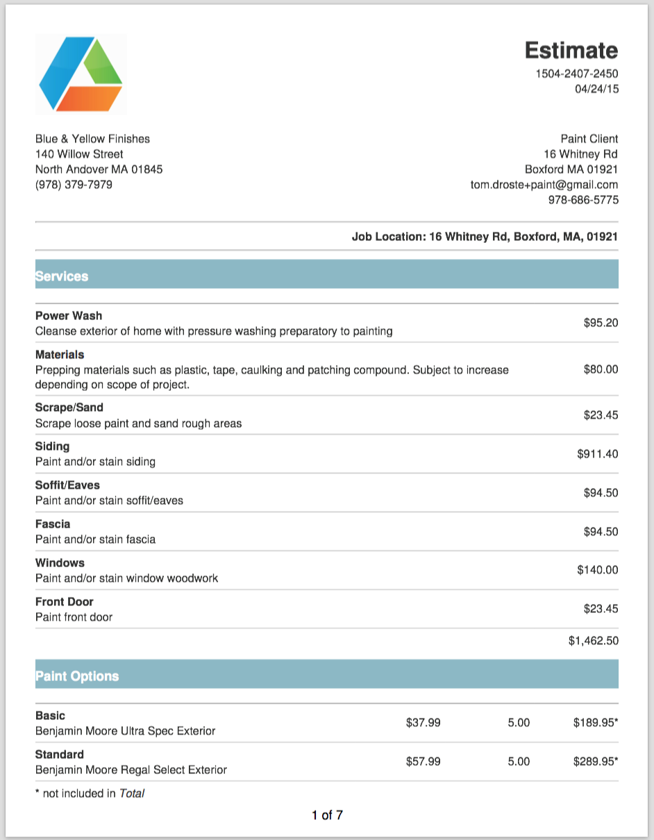 exterior-painting-estimate-template