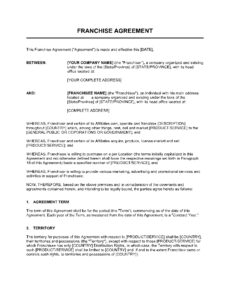 franchise-agreement-sample-canada