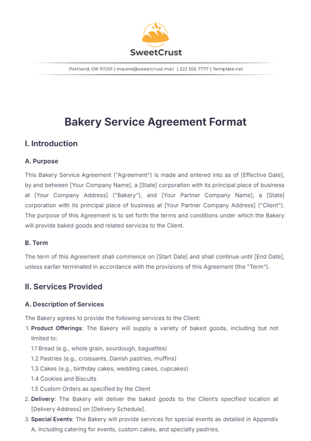 franchise-agreement-sample-for-bakery