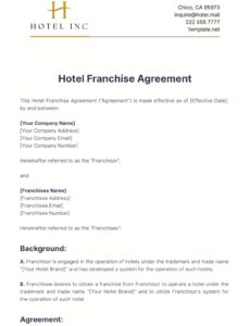 hotel-franchise-agreement-sample