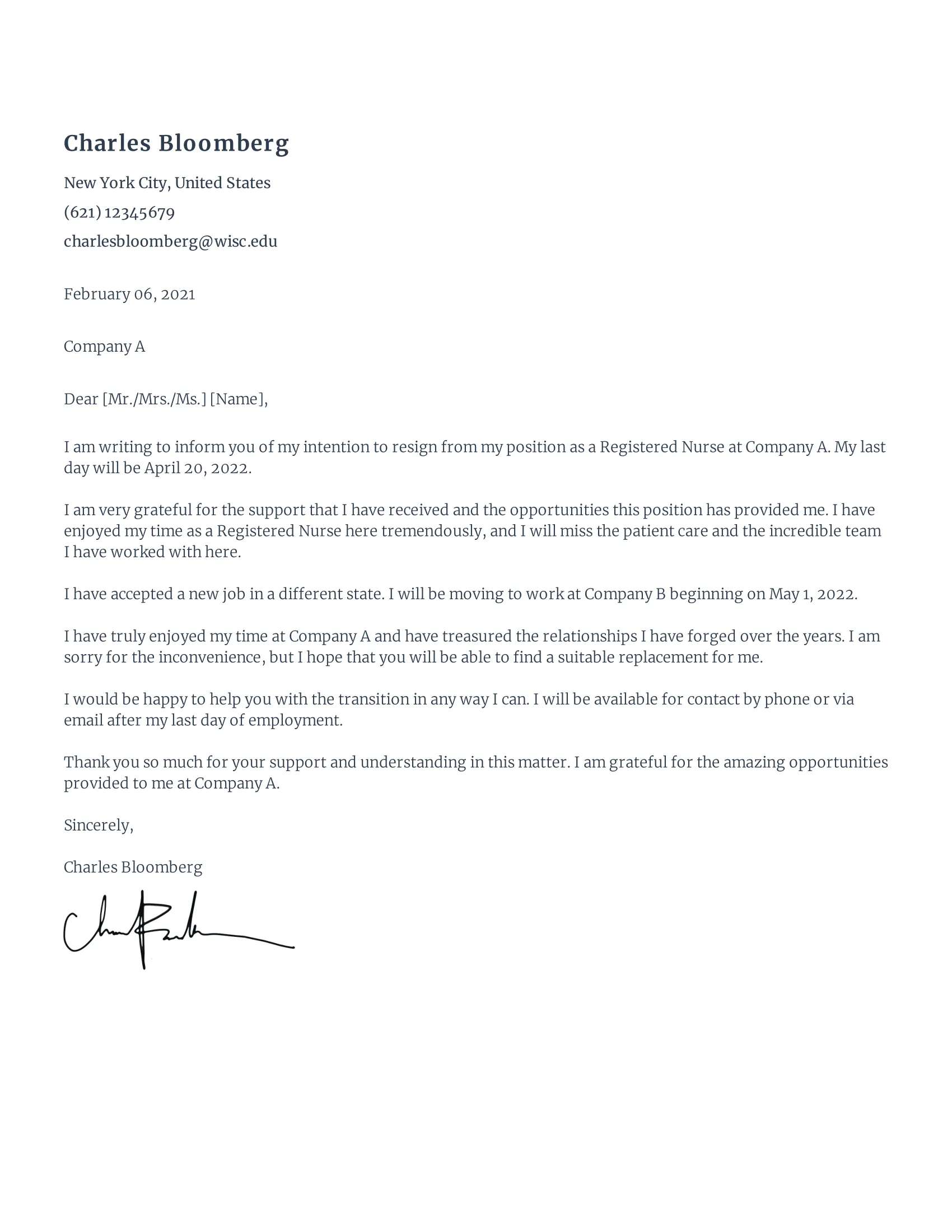 nurse-resignation-letter-template
