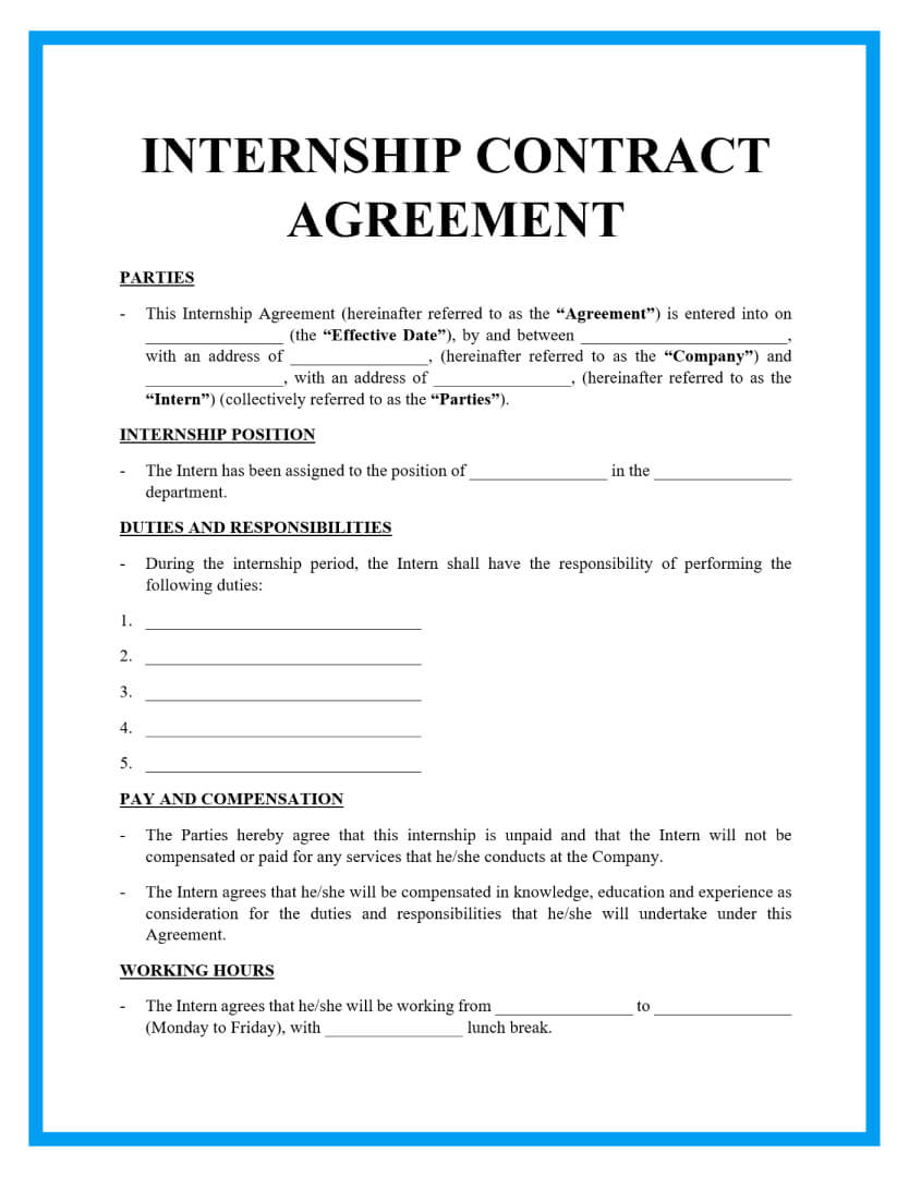 paid-internship-agreement-template