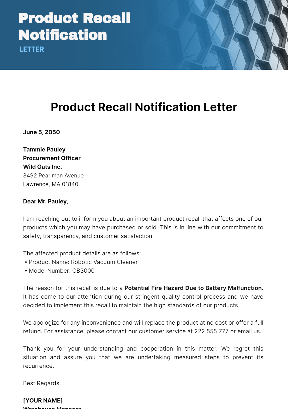 product-recall-letter-template