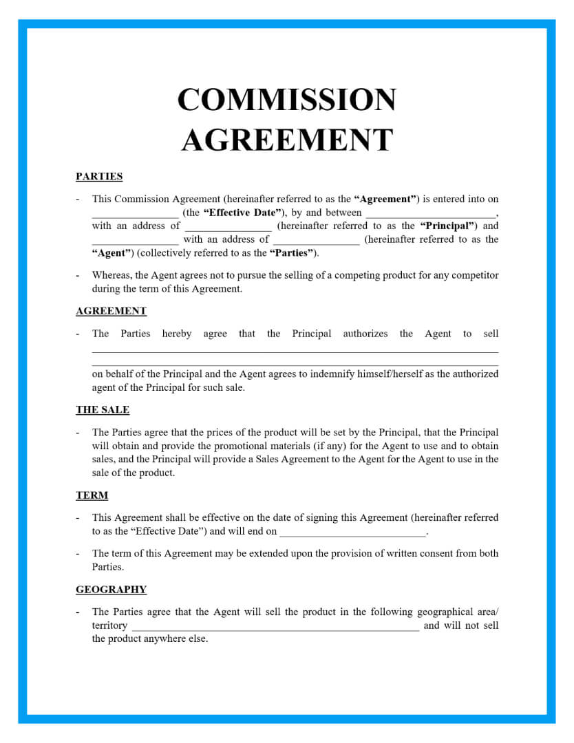 sales-compensation-agreement-template