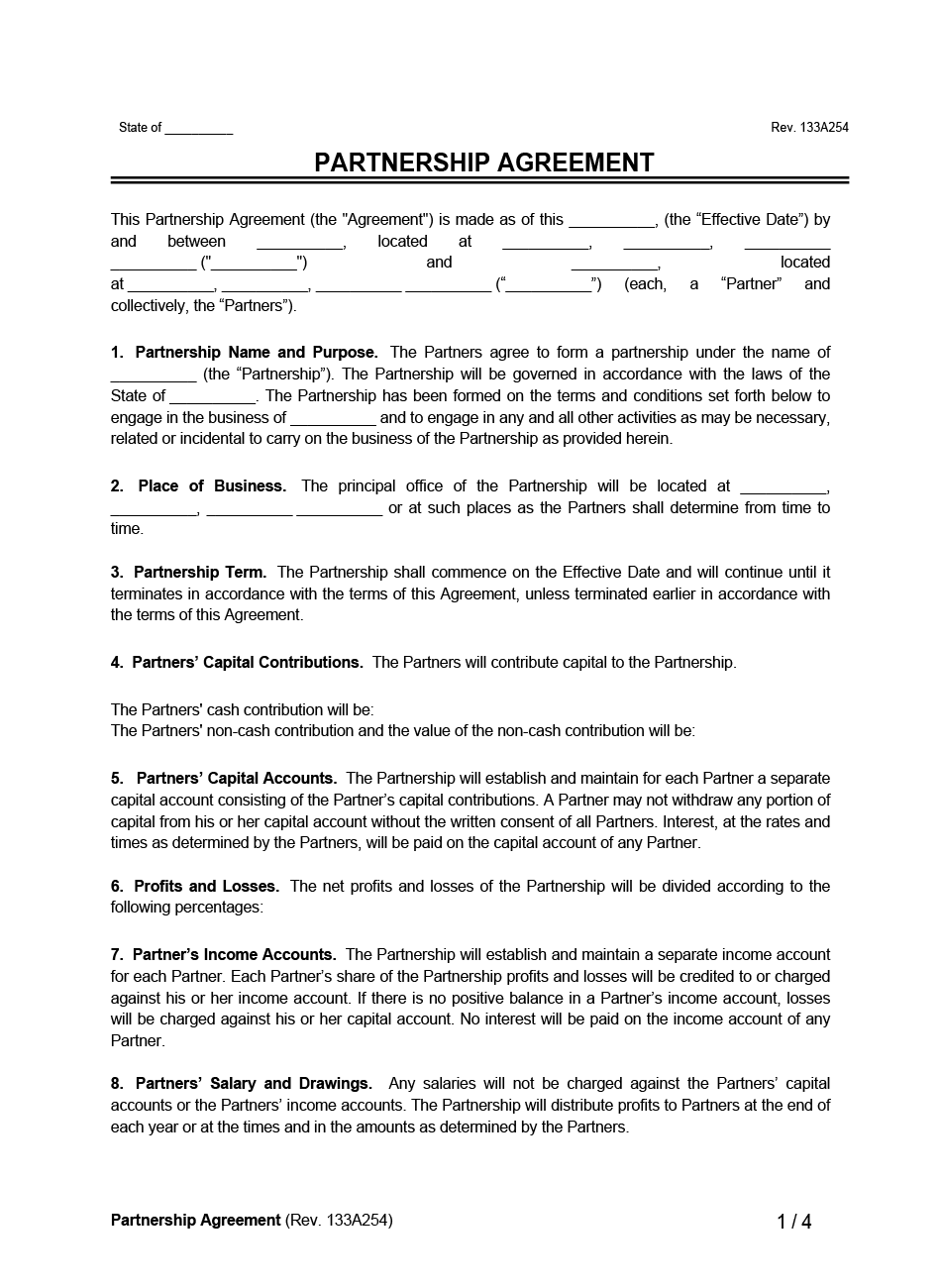 sample-partnership-agreement-between-two-companies