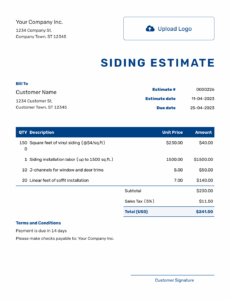 siding-estimate-template