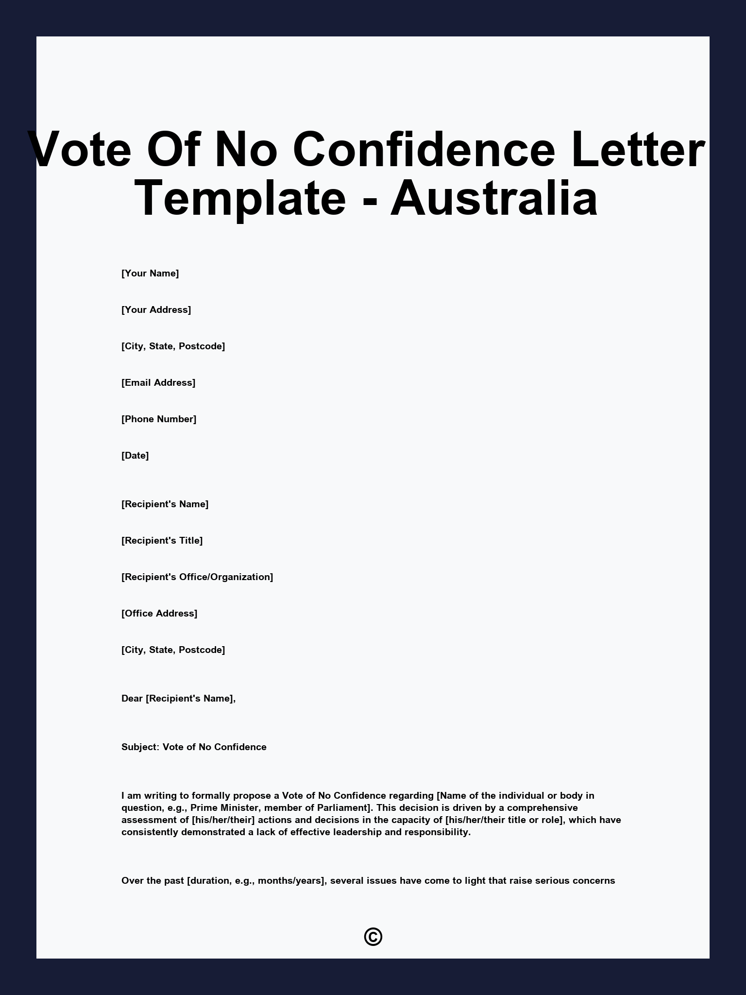 vote-of-no-confidence-letter-template