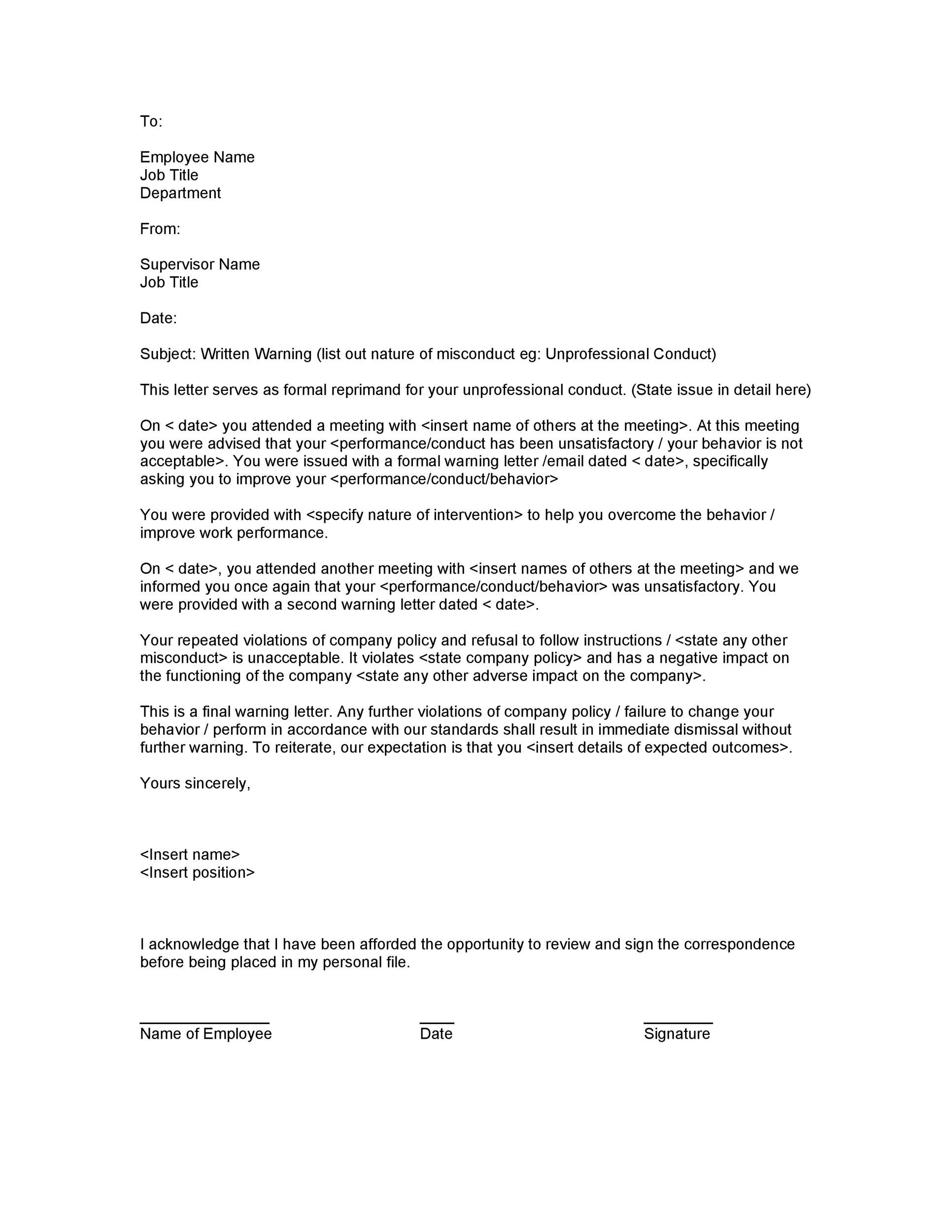 warning-letter-template-for-misconduct